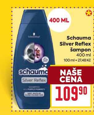 Schauma Silver Reflex šampon 400 ml 