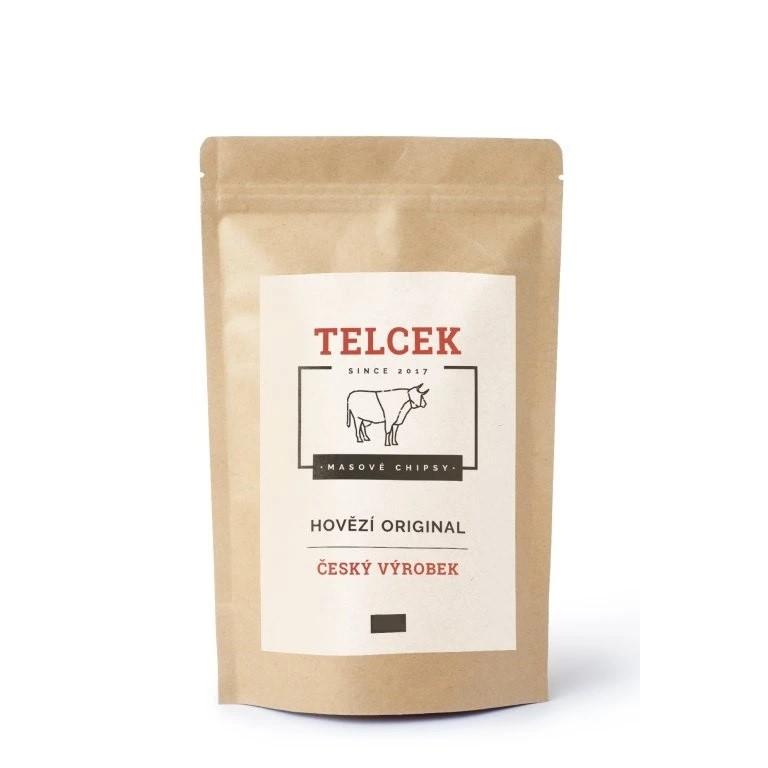 Telcek Masové hovězí chipsy original 80g
