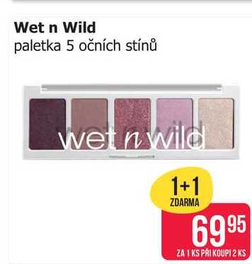 Wet n Wild paletka 5 očních stínů 