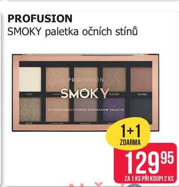 PROFUSION SMOKY paletka očních stínů 