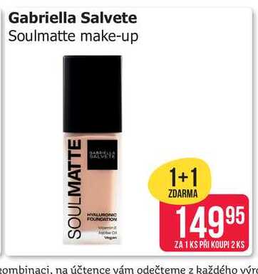 Gabriella Salvete Soulmatte make-up 