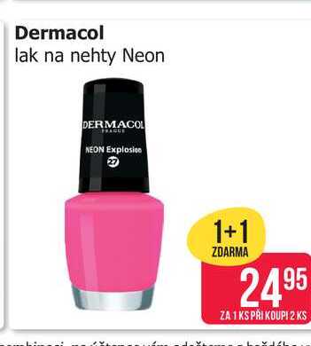 Dermacol lak na nehty Neon 