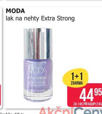 MODA lak na nehty Extra Strong