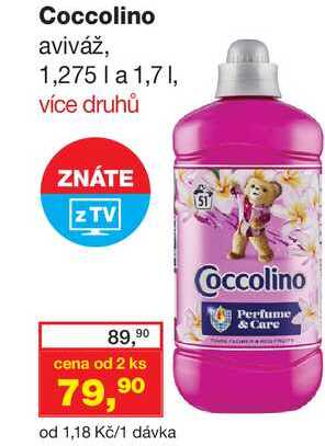 Coccolino aviváž, 1,275l