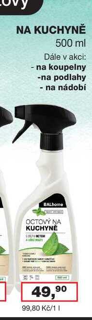 BALhome NA KUCHYNĚ 500 ml