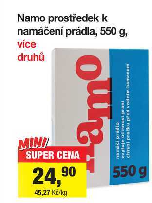 Namo prostředek k namáčení prádla, 550 g, více druhů