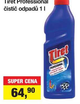 Tiret Professional čistič odpadů 1l