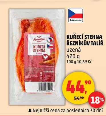 KUŘECÍ STEHNA ŘEZNÍKŮV TALÍŘ, 420 g 