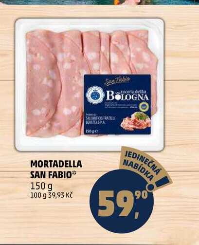 MORTADELLA SAN FABIO, 150 g 