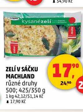 ZELÍ V SÁČKU MACHLAND, 500 g