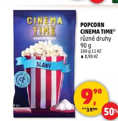 POPCORN CINEMA TIME, 90 g 