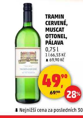 TRAMIN CERVENÉ, 0,7 l