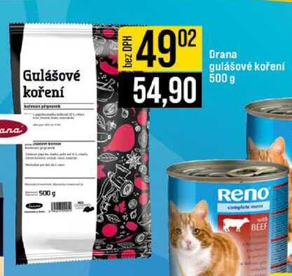 Drana gulášové koření 500 g 