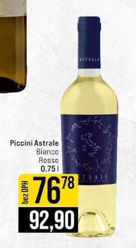 Piccini Astrale Bianco / Rosso 0,75 l