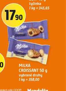 MILKA CROISSANT 50 g 
