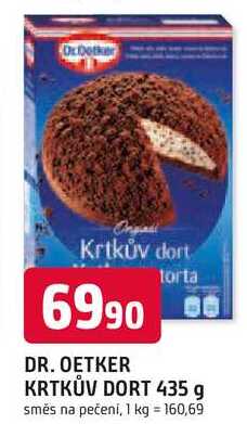 DR. OETKER KRTKŮV DORT 435 g 