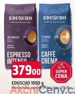 EDUSCHO 1000 g kava zrnková, vybrané druhy 