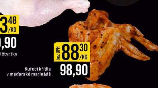 Kuřecí křídla v maďarské marinádě 1 kg