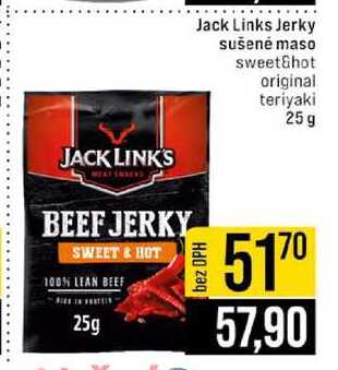 Jack Link´s Jerky sušené maso 25 g 