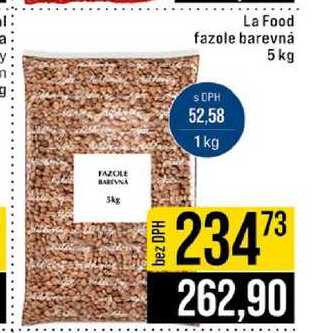 La Food fazole barevná 5kg  