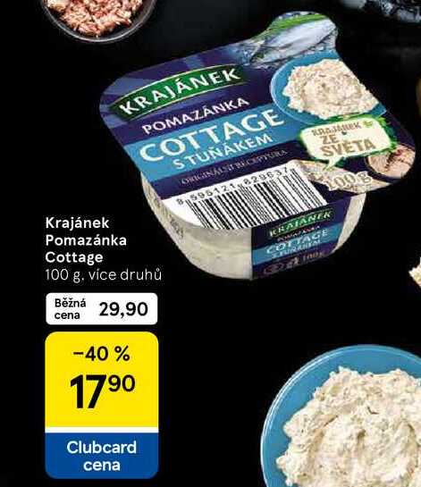 Krajánek Pomazánka Cottage, 100 g 