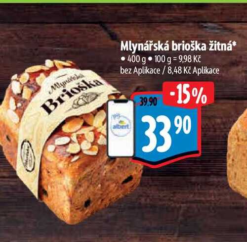 Mlynska Brioška  400 g