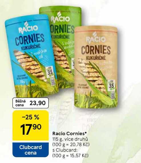 Racio Cornies, 115 g, více druhů  