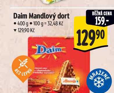 Daim Mandlový dort 400 g 