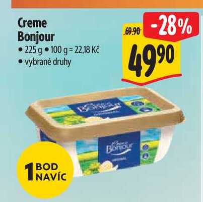 Creme Bonjour 225 g 