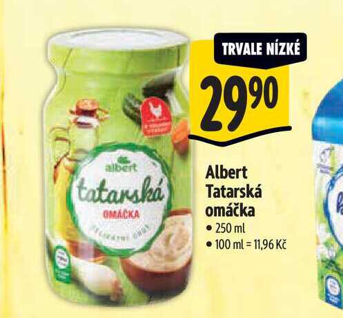   Albert Tatarská omáčka 250 ml  