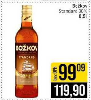 Božkov Standard 30% 0,5 l