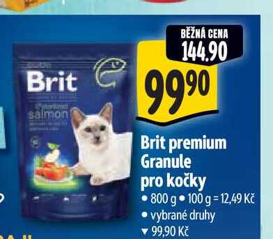   Brit premium Granule pro kočky 800 g 
