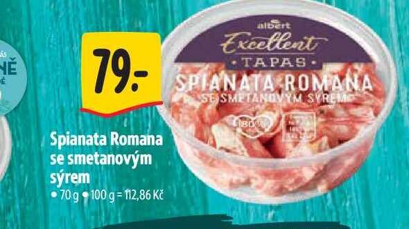   Spianata Romana se smetanovým sýrem 70 g 