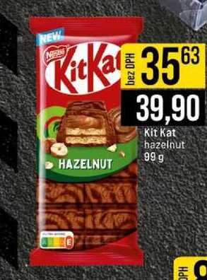 KitKat hazelnut 99 g 