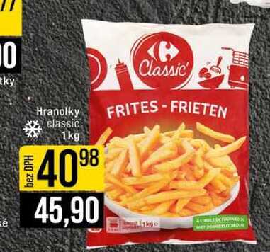 Hranolky classic 1 kg 