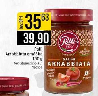 Polli Arrabbiata omáčka 190 g