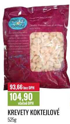 KREVETY KOKTEJLOVÉ 525g 