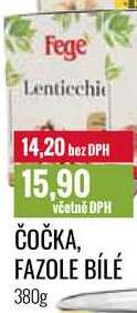 ČOČKA, FAZOLE BÍLÉ 380g 