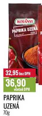PAPRIKA UZENÁ 70g 