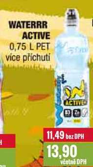 WATERRR ACTIVE 0,75 L 