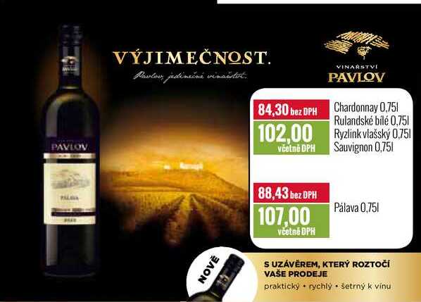 Vinařství Pavlov 0,75l