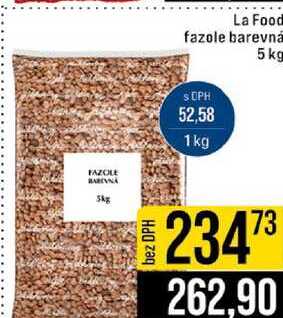 La Food fazole barevna 5 kg