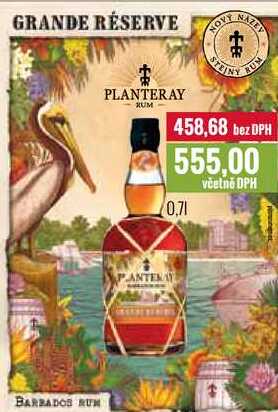 PLANTERAY RUM 0,7l