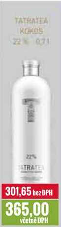 TATRATEA KOKOS 22% 0,7L