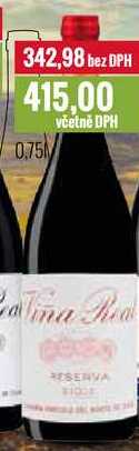 VIÑA REAL RIOJA RESERVA 0,75l