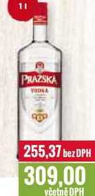 Pražská vodka 1l
