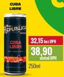 CUBA LIBRE 250ml