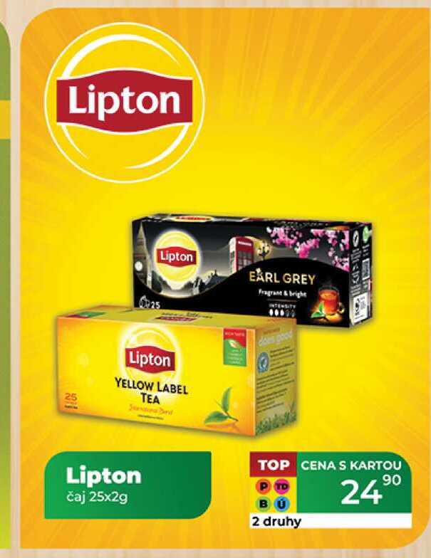 Lipton čaj 25x2g 