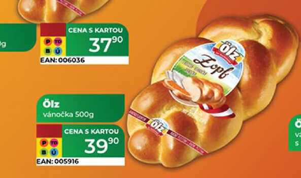 Ölz vánočka 500g 
