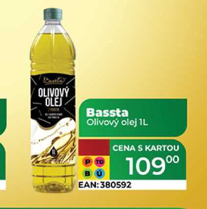 Bassta Olivový olej 1 L